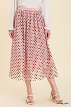 Load image into Gallery viewer, Mesh Polka Dot Skirt