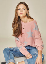 Load image into Gallery viewer, Mauve Star Sweater