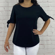 Load image into Gallery viewer, Elbow Tie Sleeve Top