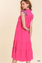 Load image into Gallery viewer, Ruffle Sleeve Dress