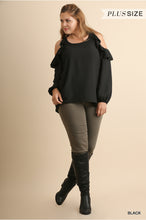 Load image into Gallery viewer, Puff Sleeve Plus Top