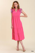 Load image into Gallery viewer, Ruffle Sleeve Dress