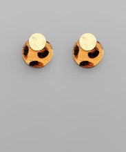 Load image into Gallery viewer, Animal Print Studs