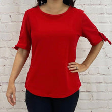 Load image into Gallery viewer, Elbow Tie Sleeve Top