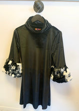 Load image into Gallery viewer, Fur Sleeve Dress