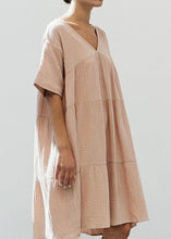 Load image into Gallery viewer, Cotton Tiered Dress