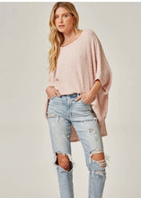 Load image into Gallery viewer, Blush Top With Cuff Sleeves