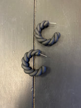 Load image into Gallery viewer, Twist Acrylic Hoop