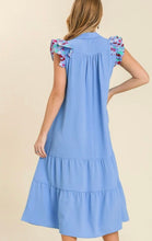 Load image into Gallery viewer, Ruffle Sleeve Dress