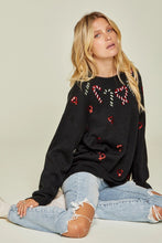 Load image into Gallery viewer, Black Holiday Sweater