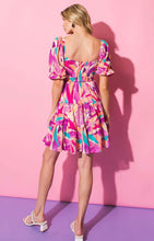 Load image into Gallery viewer, Orchid Printed Mini Dress