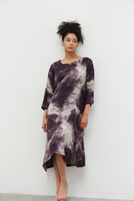 Load image into Gallery viewer, Tie Dye Satin Dress