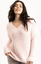 Load image into Gallery viewer, Renuar Fuzzy V-Neck Sweater
