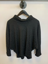 Load image into Gallery viewer, Black Funnel Neck Sweater