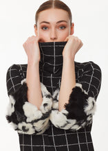 Load image into Gallery viewer, Fur Sleeve Dress