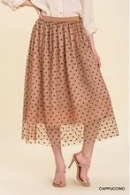 Load image into Gallery viewer, Mesh Polka Dot Skirt