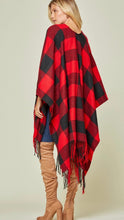 Load image into Gallery viewer, Red Plaid Wrap