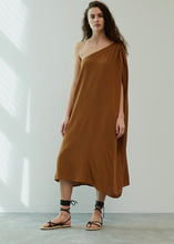 Load image into Gallery viewer, One Shoulder Oversized Dress