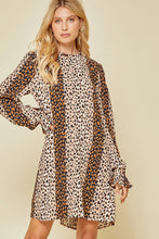 Load image into Gallery viewer, Mocha Leopard Dress