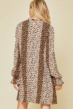 Load image into Gallery viewer, Mocha Leopard Dress