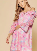 Load image into Gallery viewer, Pink Multi Dress