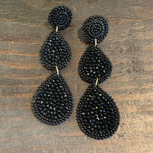 Load image into Gallery viewer, Beaded Teardrop Earring