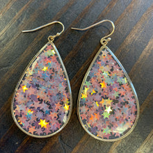 Load image into Gallery viewer, Glitter Star Earring