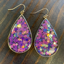 Load image into Gallery viewer, Glitter Star Earring