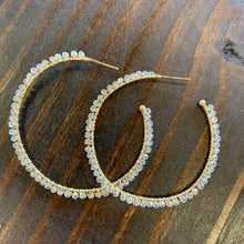 Load image into Gallery viewer, Beaded Hoop