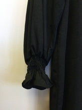 Load image into Gallery viewer, Black Bubble Sleeve Dress