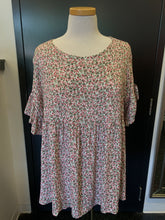 Load image into Gallery viewer, Floral Ruffle Sleeve Blouse