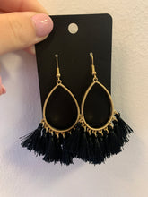 Load image into Gallery viewer, T-Drop Tassel Earring
