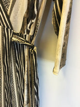 Load image into Gallery viewer, Mixed Animal Print Wrap Dress